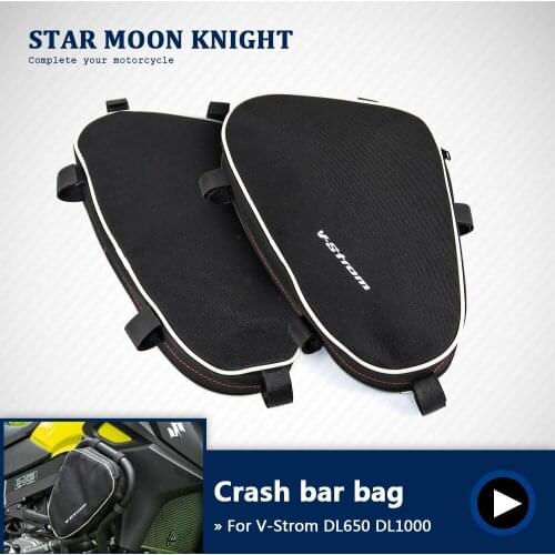 For Suzuki V-Strom DL650 DL1000 For Givi For Kappa Motorcycle Frame Crash Bars Waterproof Bag Repair Tool Placement Bag