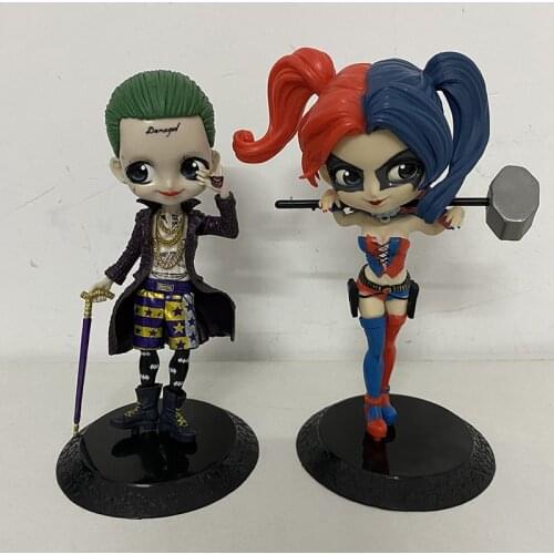 Qposket Quinn Joker Action Figure Toys Doll Gifts