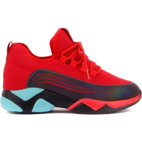 Guja-Red Color High Bottom Women 'S Casual Shoes