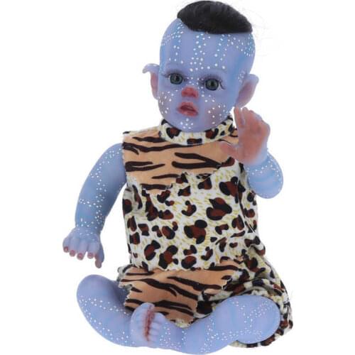 12inch Reborn Fairy Avatar Dolls Lifelike Real Soft Touch Doll Cute Handy Dolls Soft Lifelike Hand Painted Vinyl Simulated Doll