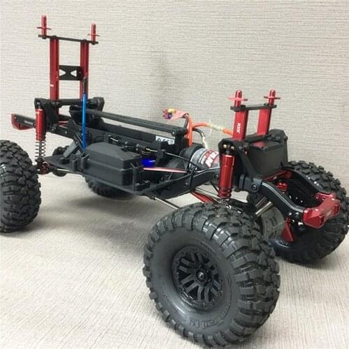 Metal Carbon Fiber Front Body Post Front Body Mount for 1/10 TRAXXAS TRX4 Defender G500 RC Car Parts Accessories