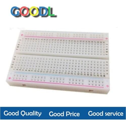 Mini placa de pão/tábua de pão 8.5cm x 5.5cm 400 furos diy eletrônico experimental universal pcb