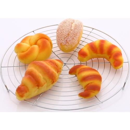 Stainless Steel Cake Cooling Rack Nonstick Bread Cupcakes Cookies Biscuits Pie Drying Cooling Grid Holder Tray Baking Tools