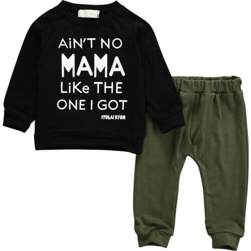Autumn Kids Clothes Boys Clothing Set Baby Girls Clothes Set Kids Long Sleeve T-shirt+Pants Outfits Set Tracksuit