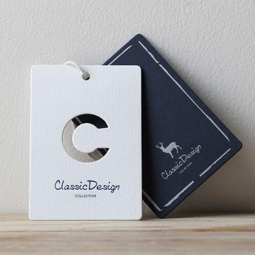 Professional manufacturer of high-grade paper tag custom custom apparel trademark cloth standard standard wholesale socks