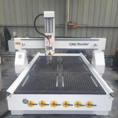 Mach3 ArtCAM Type3 Software G Code Wood Cutting Machine 1325 4*8Ft CNC Router For Marble Aluminum