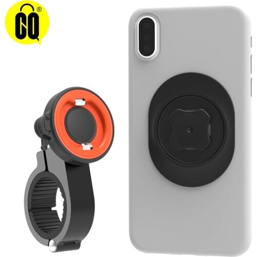 Universal Motorcycle Bike Mobile Phone Holder,Bicycle Phone Holder Quick Mount Stand,Aluminum Adjustable Bike Handlebar Bracket