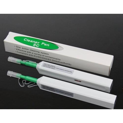 2.5mm Universal Connector Fiber Optic Cleaner Cleaning Pen SC One Click Cleaner Fiber Optic Connector cleaning tool