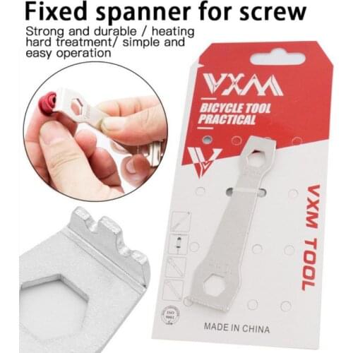 Mountain Road Bike Foldable Bicycle Nail Plate Screw Bolt Wrench Repair Tool Cycling Disk Nail Disassembly Tool