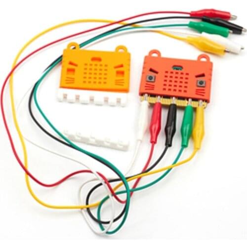 10pcs/lot For Micro:bit microbit Alligator Clips with Wire, Electrical Test Leads Test Jumper Wire Alligator Crocodile Clips