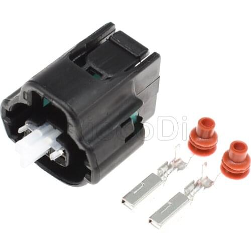 1-20Sets 2 Ways Waterproof Automotive Plug Wiring Socket 7283-7526-30 For Lexus Toyota VVT i Solenoid Connector 1JZ 2JZ 1UZ 3UZ