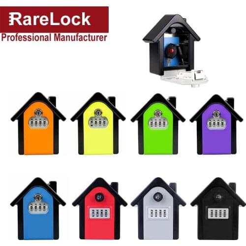 Storage Box Padlock for Key Holder 4 Password Bottle Wedding Decoration Valentines Day Gift Box DIY Rarelock MS458 i