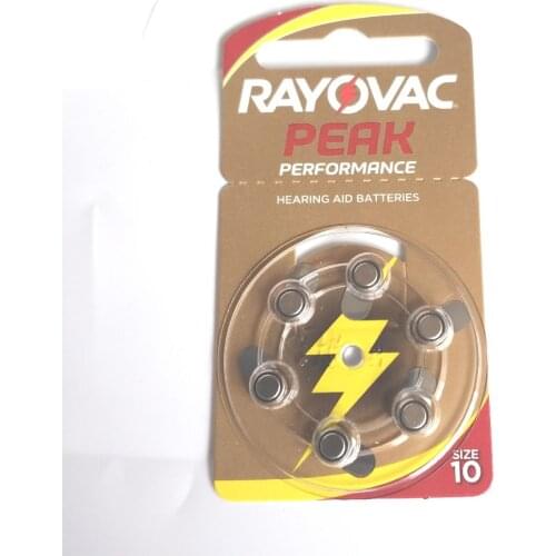 30pcs iCellTech High Performance Hearing Aid Batteries Zinc Air battery 10/A10/PR70 Battery for BTE Hearing aids