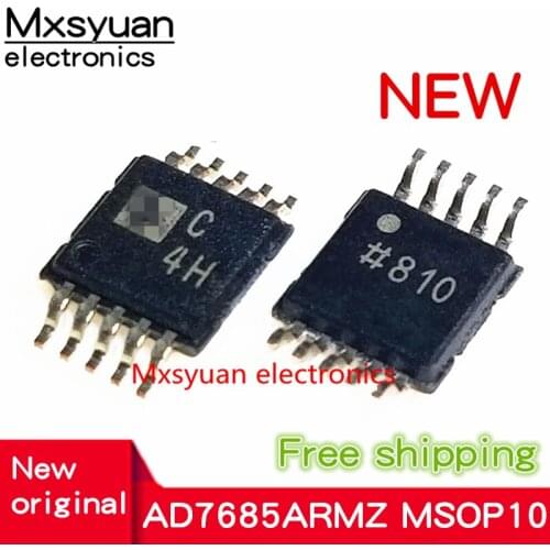 10pcs/lot AD7685ARMZ C4H AD7685BRMZ C3D AD7685CRMZ C4J AD7685 MSOP10 New original In stock