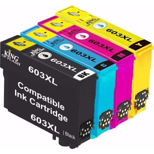 603XL Ink Cartridges For Epson XP-3100 XP-4100 XP-2100 WF-2810 WF-2830 WF-2835 Only use for Europe