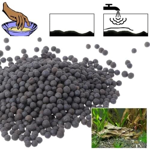 Aquarium Sand Black Beauty Fish Tank Substrate Decoration Ceramsite Stone New 896B