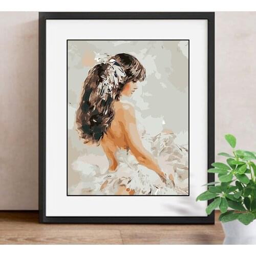 Diamond Mosaic Portrait 5D DIY Diamond Painting Girl Picture Of Rhinestone Full Square Drill Diamond Embroidery Lady