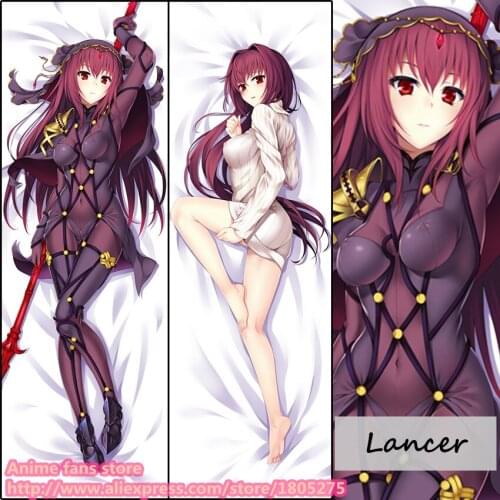 Anime Fate Grand Order Lancer Cool Japanese Pillowcase Pillow Case Cover decorative Hugging Body Bedding