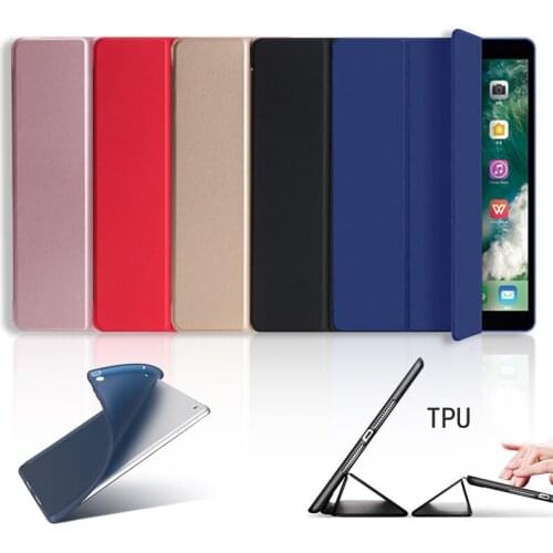 Case Cover For iPad mini 5 2019 7.9"Case A2133 Silicone Soft pu Leather tablet Smart stand Case Cover for ipad mini 4/5 Funda