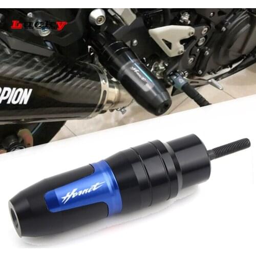 For HONDA CB600 Hornet 600 900 CBR600 CB599 CB650F New Motorcycle CNC Frame Crash Pads Exhaust Sliders Crash Protector With logo