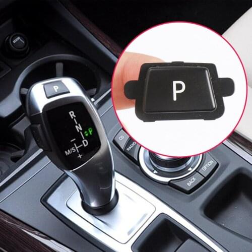 Car Interior ABS Electronic Gear Shift P Button Cover Trim For BMW E70 E71 E72 X5 X6 Gears Shift Lever Parking Switch Covers