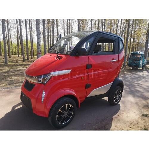 Mini Electrice Car 4 Wheels Vehicle Adult Fully Enclosed Mobility Scooter COC EEC 3 Seats New Energy Electric