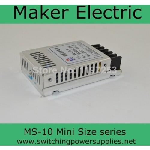 Mini size 10w power supply 24v 0.5a led smps MS-10-24