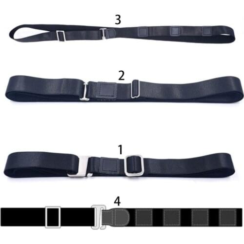 Men Women Shirt Stay Non-Slip Bandage Adjustable Wrinkle-Proof Holder Fixing Straps Locking Tucked Waist Belt Formal Office