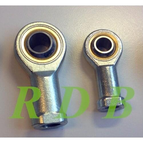 New 2pcs/lot 8mm Female Metric Threaded Rod End Joint Bearing SI8T/K SI8TK PHSA8 Ball Joint