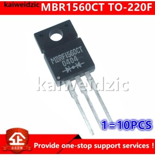 Kaiweikdic New imported original MBR1560CT 60V15A TO-220 Schottky rectifier diode Integrated circuit electronic components