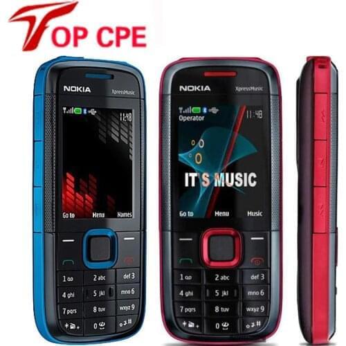 Original Nokia 5130 XpressMusic (90% New) unlocked Bluetooth FM English russian hebrew arabic keyboard used cell phone