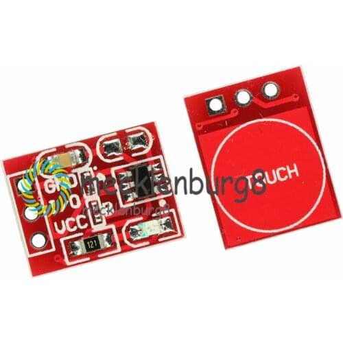 5Pcs TTP223 Touch Key Switch Module For Arduino Touching Button Self-Locking/No-Locking Capacitive Switches
