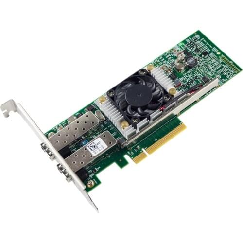 10Gb PCI Express 8X Ethernet Network Card- (for Broadcom BCM57810S Controller), Dual SFP+ Port Fiber Server Adapter, with Low Pr