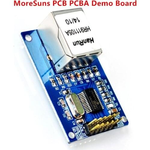 Fast Free Ship 20pcs/lot lot ENC28J60 network Ethernet microcontroller development board supporting module module SPI interface