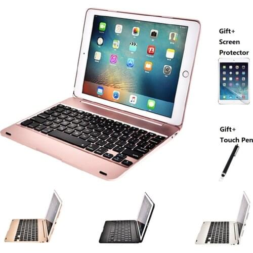 For 10.2 2020 2019 Wireless Bluetooth Keyboard Foldable Stand Case ABS Cover For iPad Air 1 2 2017 2018 9.7 Air 10.5 Pro 10.5