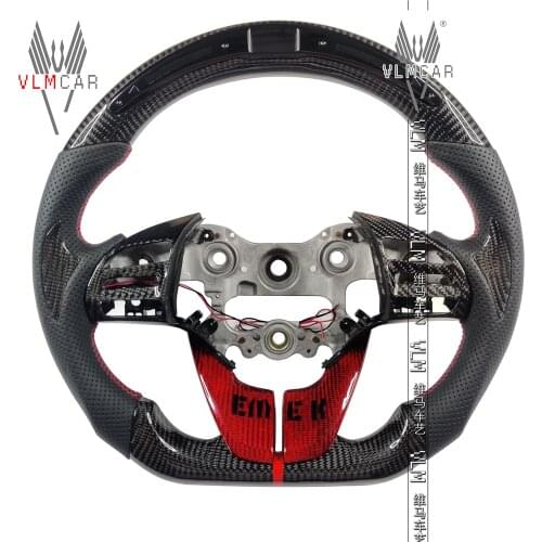 LED carbon fiber steering wheel for Elantra Encino La Festa/All models can be customized
