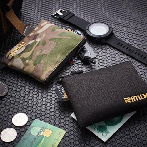Outdoor Camouflage Soldier Canvas Coin Purse Short Shell Wallet Key Card Bag Kids Small Change Purses