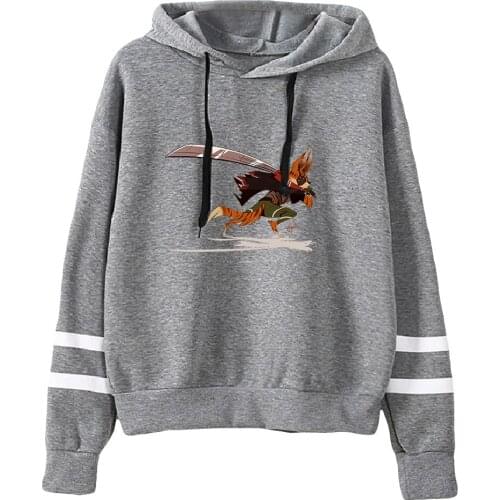 Biomutant spring high street streetwear cotton hoodie text pattern print loose Harajuku casual all-match unisex hoodie tops