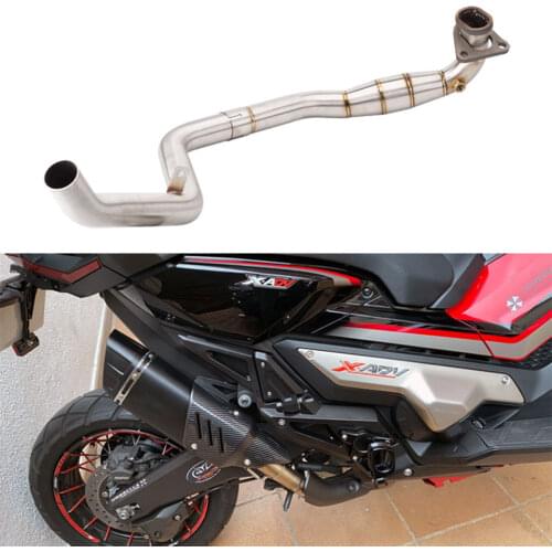 Motorcycle exhaust Muffler Escape Modified Slip On For Honda X-ADV 750 xadv750 exhaust x-adv750 front pipe stainless steel