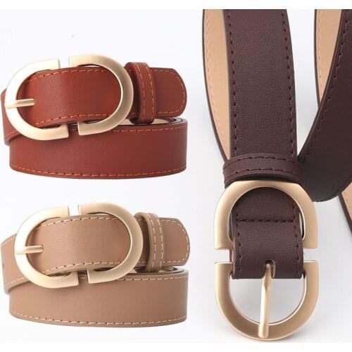 Ladies Belt Simple Jeans Belt Wild Ins Wind Korean Casual Charm Fashion
