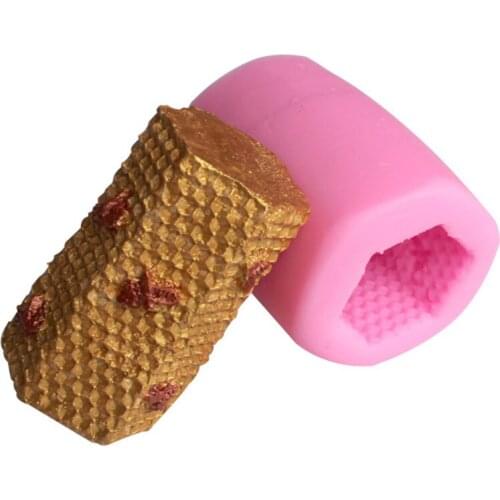 1PC 3D Bee Honeycomb Silicone Candle Molds Beehive Mold for Homemade Beeswax Soap Crayon Wax Melt Hives Making Supply