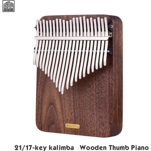 21-key kalimba Wooden Thumb Piano keyboard Mbira Sanza F Tonality kalimba accessories instrumentos musicales & kalimba 17 key