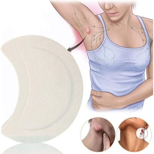 5/10/20PCS Lymph Nodes Patch Breast Lymphatic Drainage Plaster Anti-Swelling Lymphatic Detox All Natural Herbs Sticker Body Care