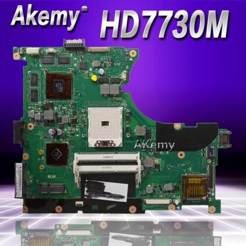 Akemy N56DP Laptop motherboard HD7730 2GB for N56DP N56D Test mainboard N56DP 60-NQOMB1002-C03 motherboard test 100% ok