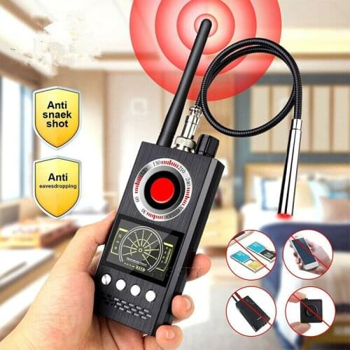 K68 Anti Spy Wireless RF Signal Detector Bug GSM GPS Tracker Hidden Camera Eavesdropping Device Military Professional Version