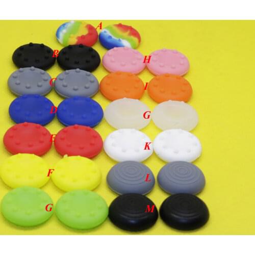 Joystick Caps Colorful Silicone Analog Controller Control Cap Cover Key Protector For PS4 for XBOXONE