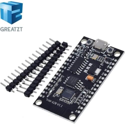 GREATZT NodeMCU V3 Lua WIFI module integration of ESP8266 + extra memory 32M Flash, USB-serial CH340G for Arduino