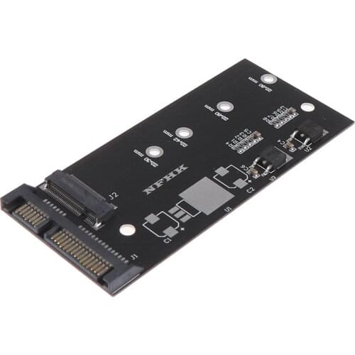 New Upgraded Kit for SATA revision I/II/III (1.5/3.0/6.0 Gbps) M.2 NVME SSD Convert Adapter Card NVME/AHCI SSD