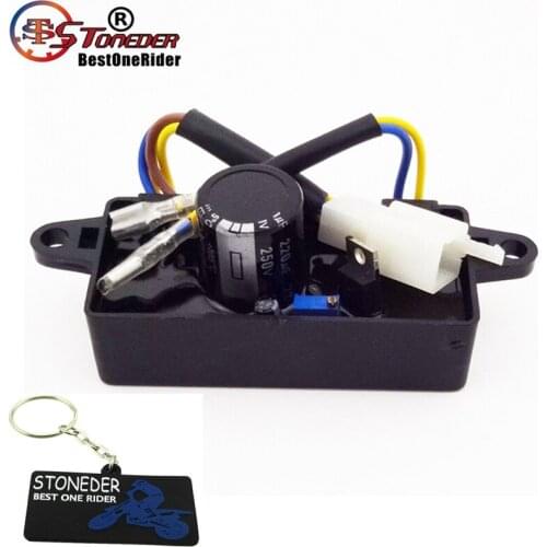 STONEDER Single Phase AVR Voltage Regulator Rectifier For Chinese Gas Gasoline Petrol Generator 2KW 2.2KW 2.5KW 2.8KW 3KW