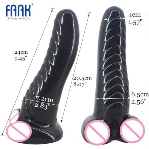 Huge Dildo Big Penis Anal Dildo S Shape G Spot Stimulate Sex Toys for Women Vagina Masturbate Dick Adult Products Sex Shop Bdsm